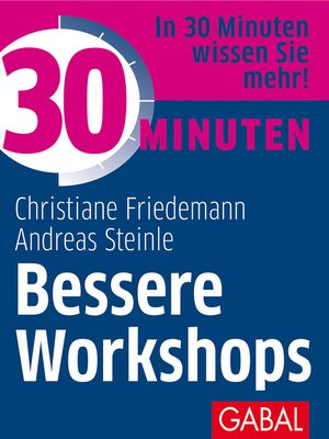 cover image of 30 Minuten Bessere Workshops